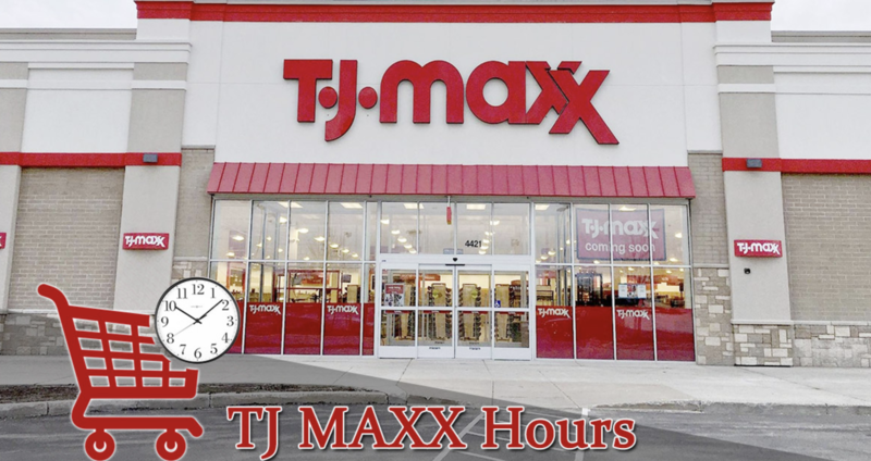 TJ Maxx Holiday Operating Hours